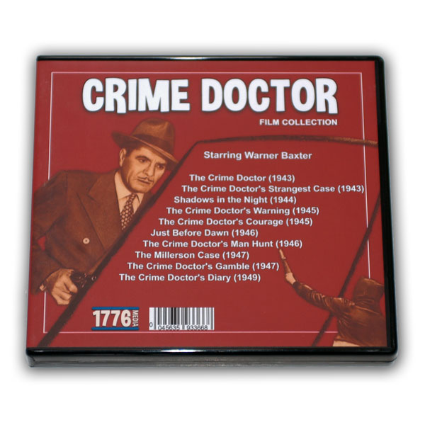 CRIME DOCTOR FILMS COLLECTION