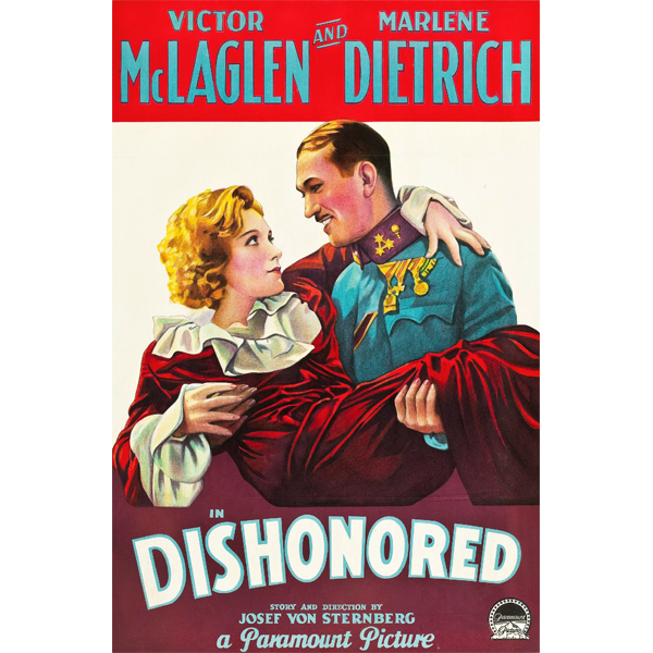 DISHONORED (1931)