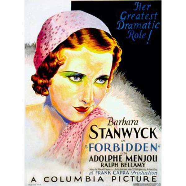 FORBIDDEN (1932)