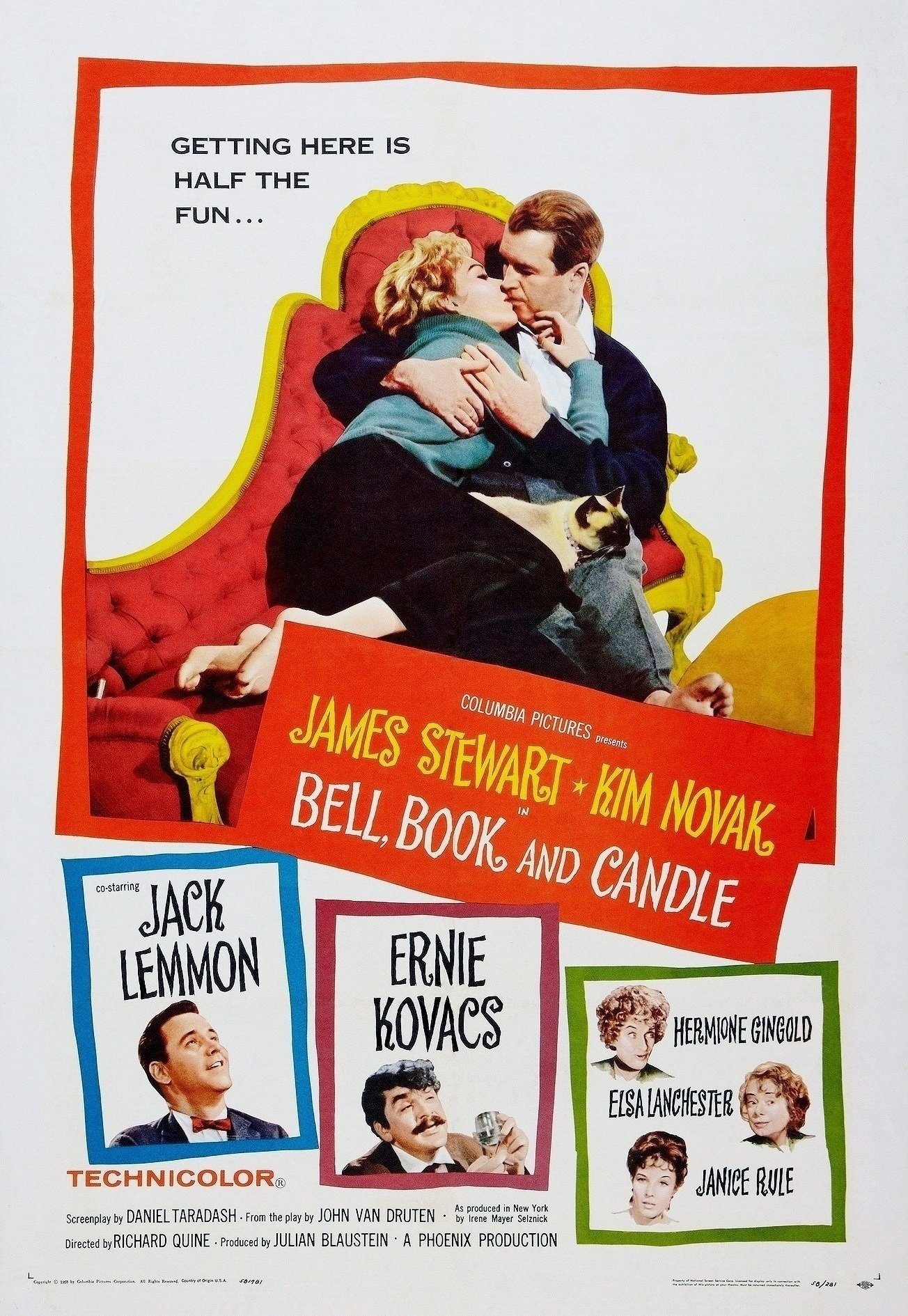 BELL BOOK AND CANDLE (1958)