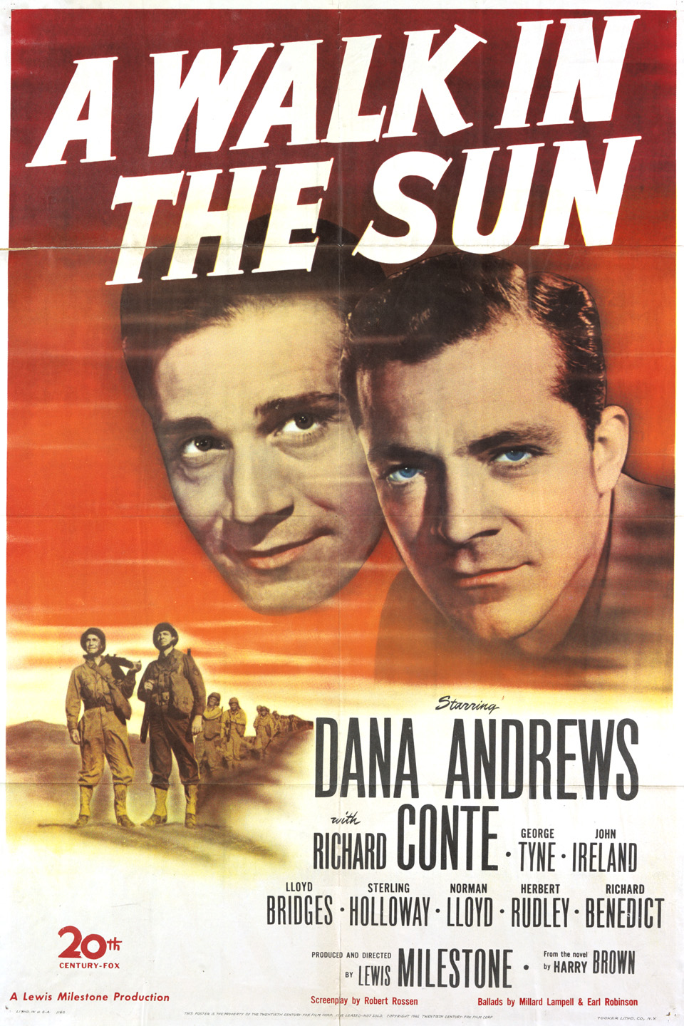 A WALK IN THE SUN (1945)