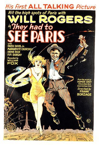 THEY HAD TO SEE PARIS (1929)