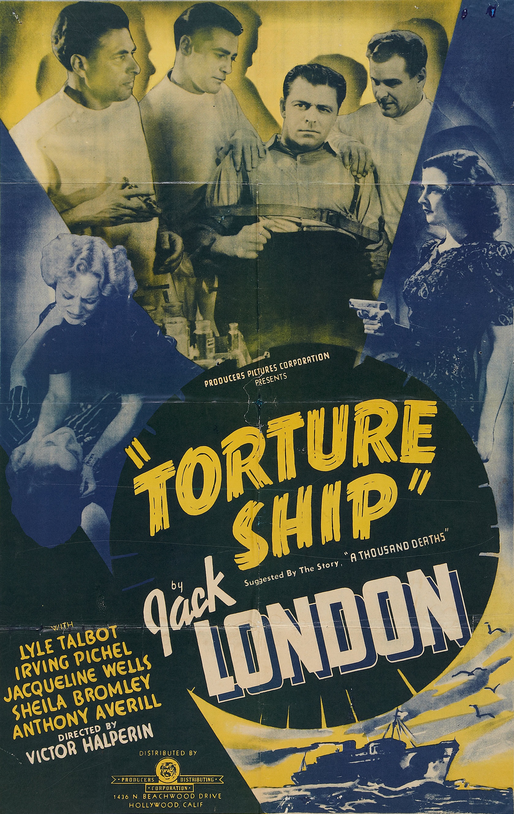 TORTURE SHIP (1939)
