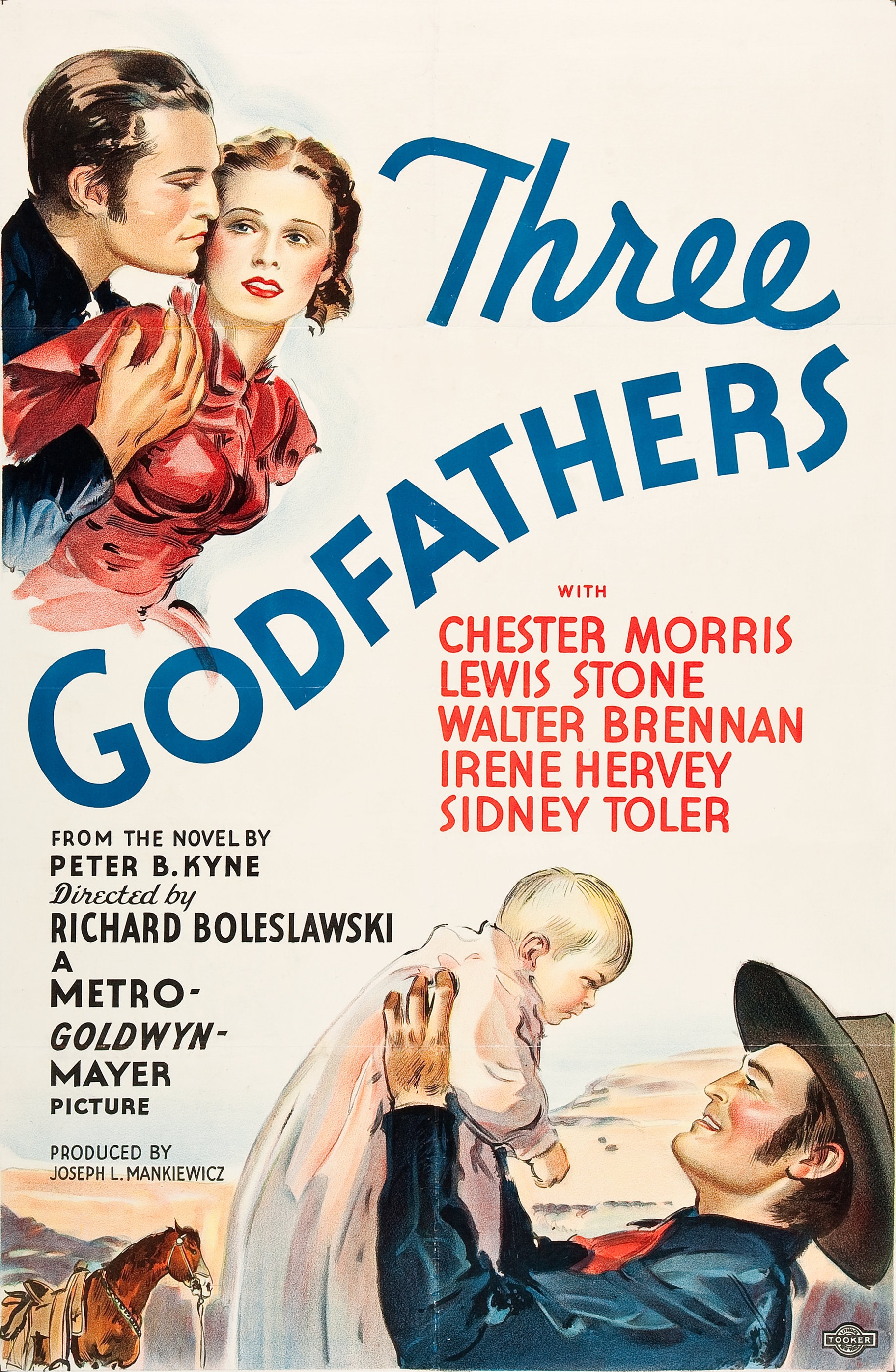 THREE GODFATHERS (1936)