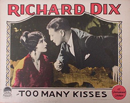 TOO MANY KISSES (1925)