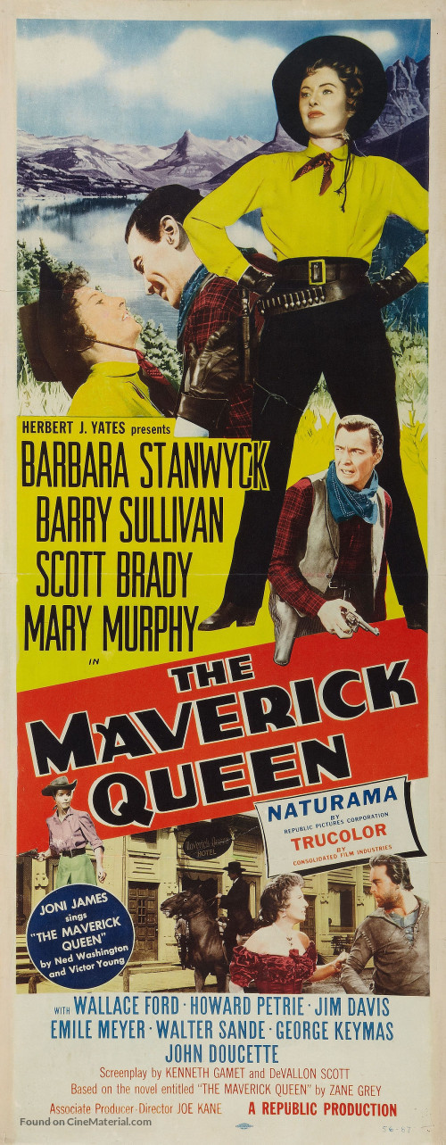 THE MAVERICK QUEEN (1956)