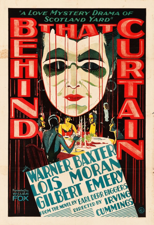BEHIND THAT CURTAIN (1929) - Click Image to Close