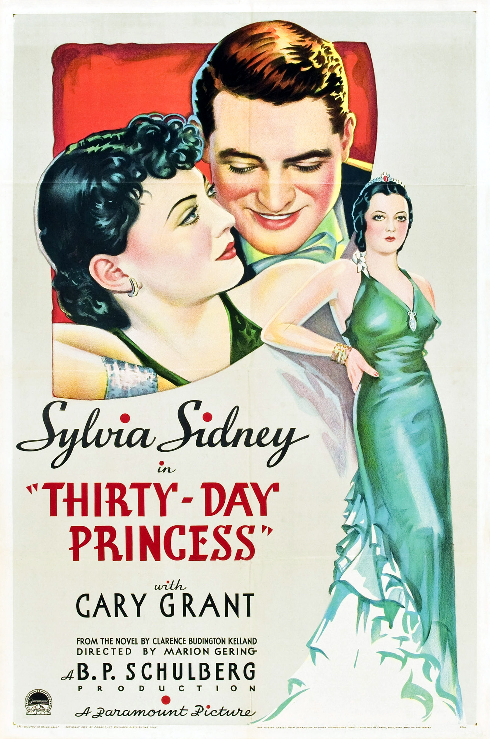 THIRTY DAYS PRINCESS (1934)