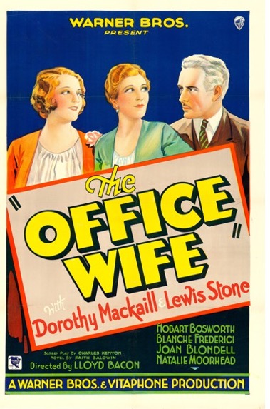 THE OFFICE WIFE (1930) - Click Image to Close