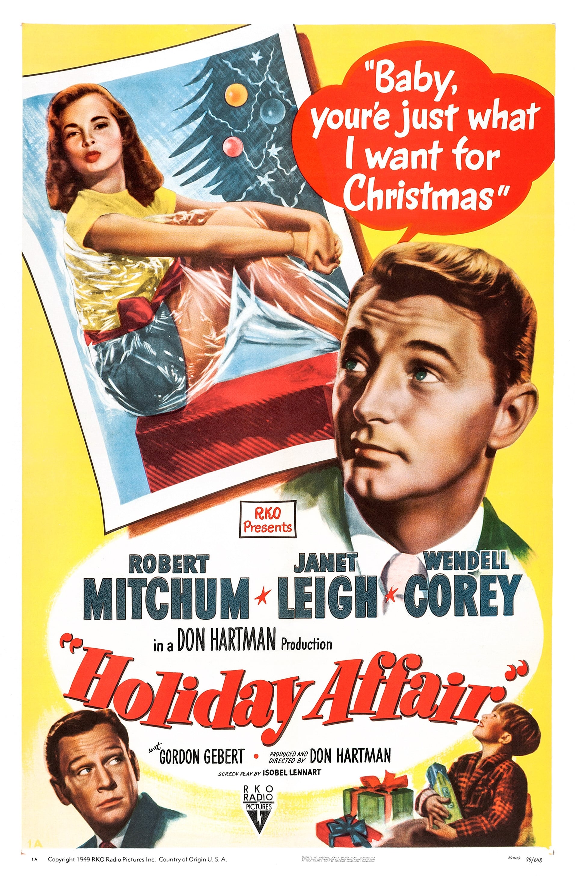 HOLIDAY AFFAIR (1949)