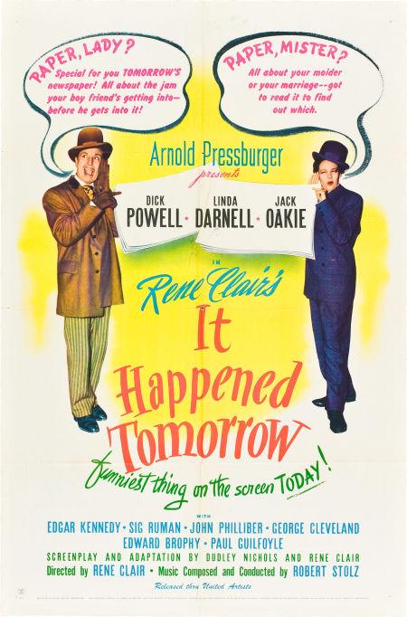 IT HAPPENED TOMORROW (1944)