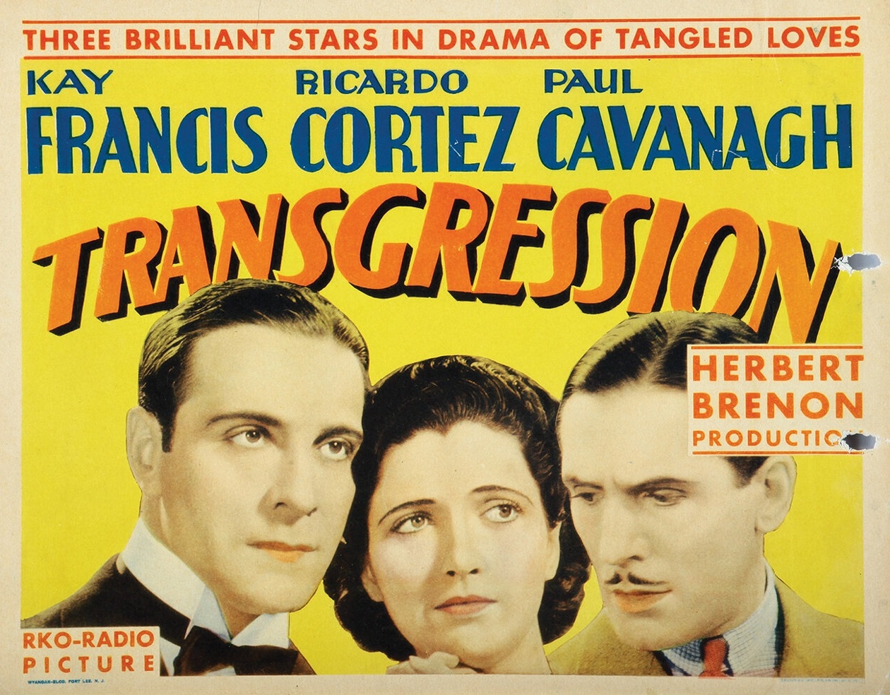 TRANSGRESSION (1931)