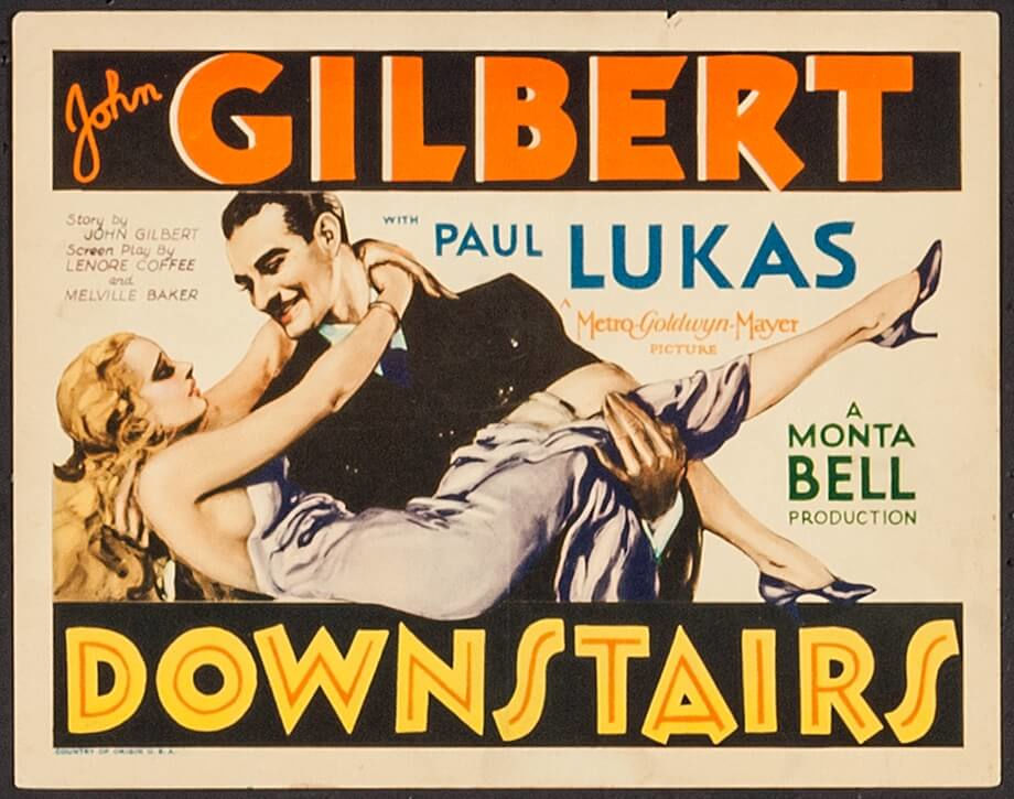 DOWNSTAIRS (1932)