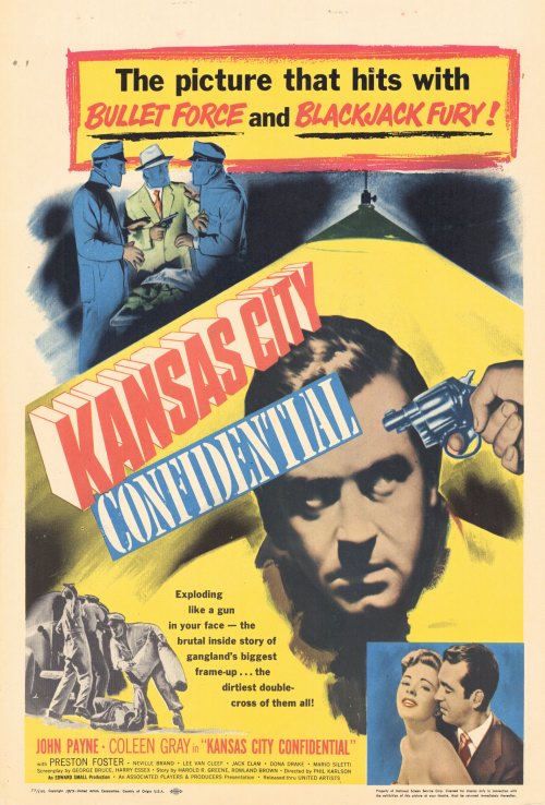 KANSAS CITY CONFIDENTIAL (1952) - Click Image to Close