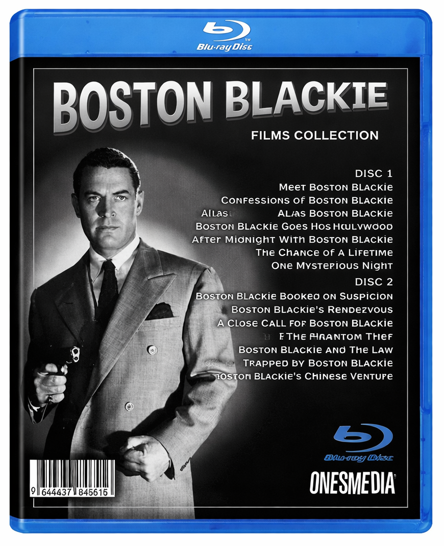 BOSTON BLACKIE Blu Ray Films Collection