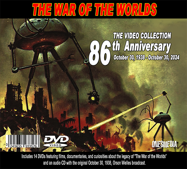 WAR OF THE WORLDS 86th ANNIVERSARY VIDEO COLLECTION