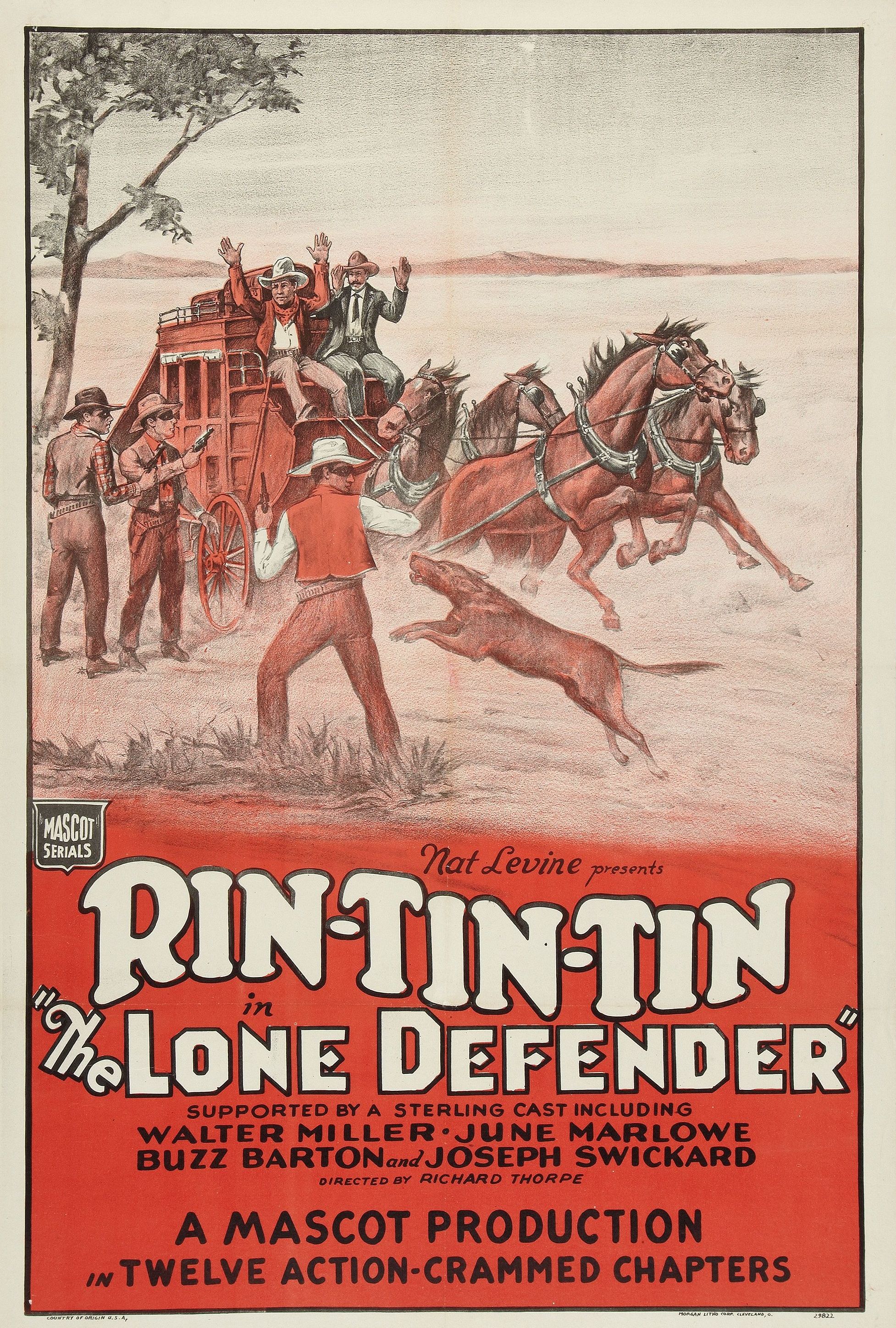 RIN TIN TIN - THE LONE DEFENDER (1930) (2 DVD)