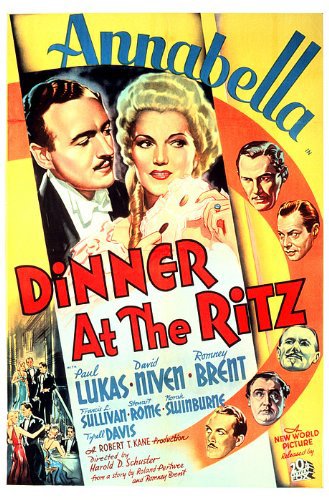 DINNER AT THE RITZ (1937)