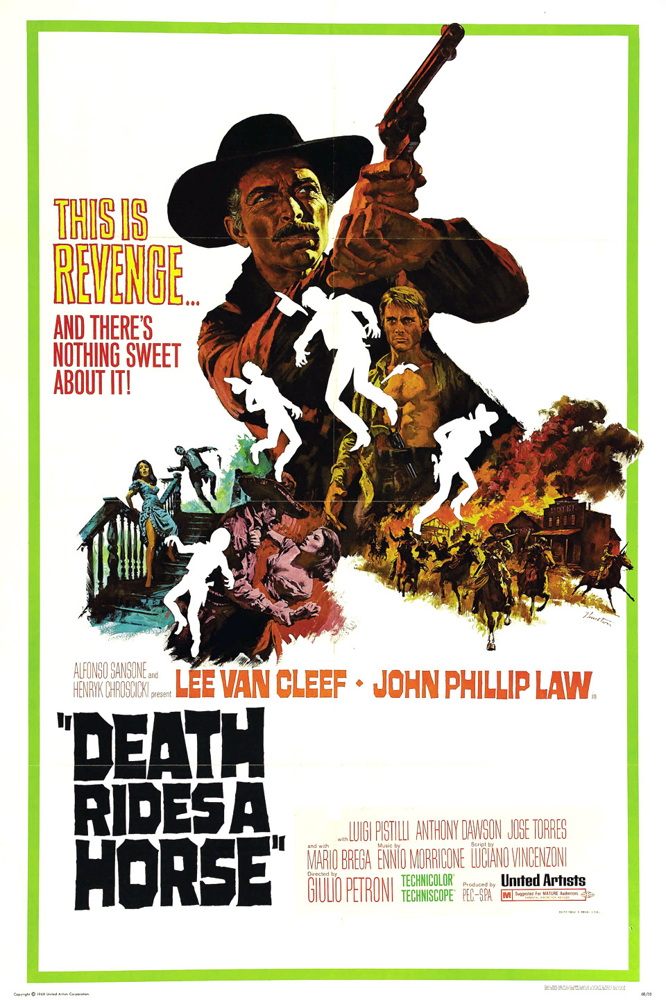 DEATH RIDES A HORSE - Original title: Da uomo a uomo (1969)