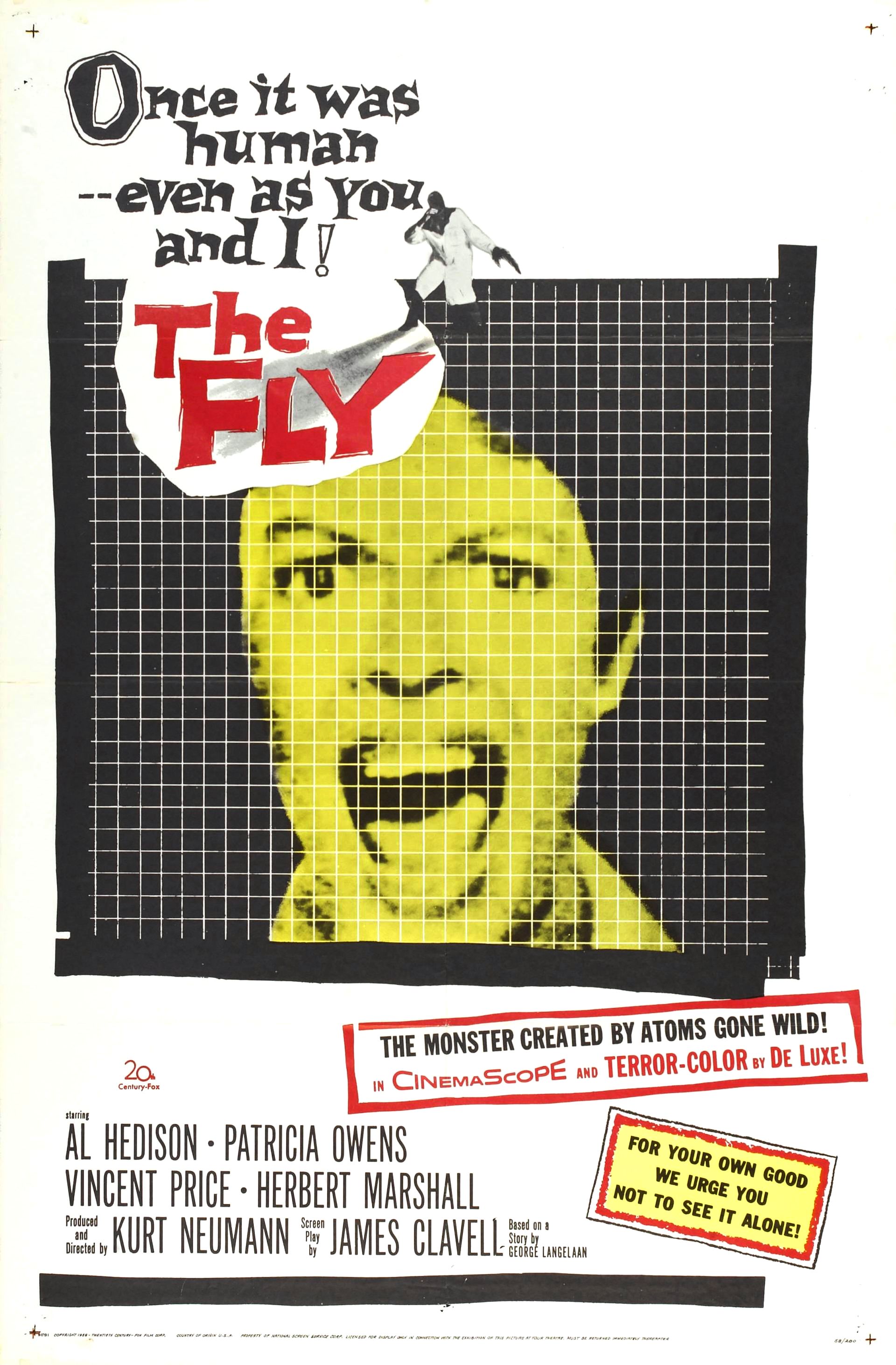 THE FLY (1958) - Click Image to Close