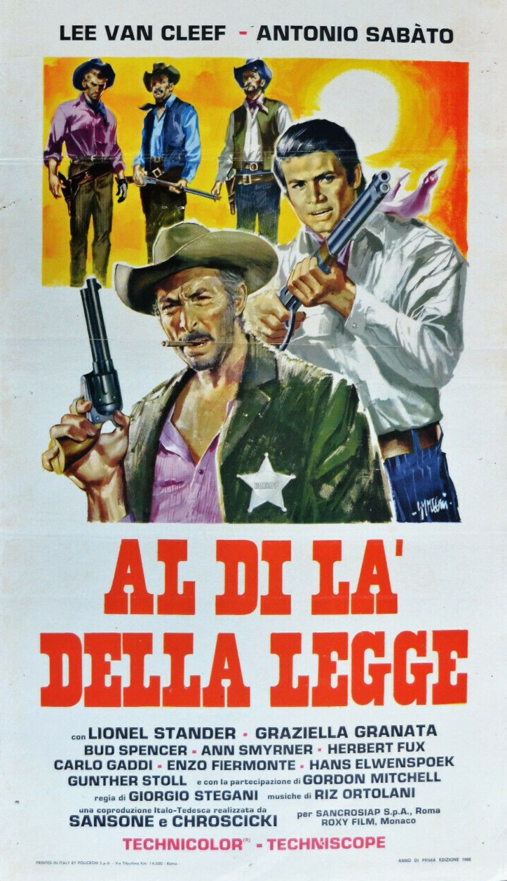 BEYOND THE LAW - Original title: Al di là della legge (1968)