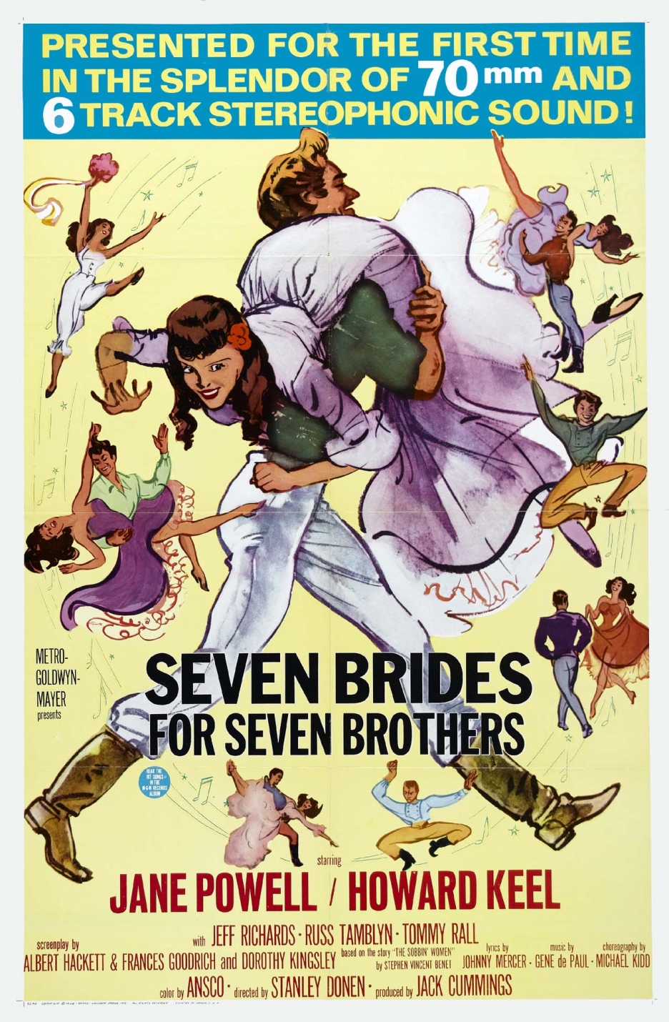 SEVEN BRIDES FOR SEVEN BROTHERS (1954) - Click Image to Close