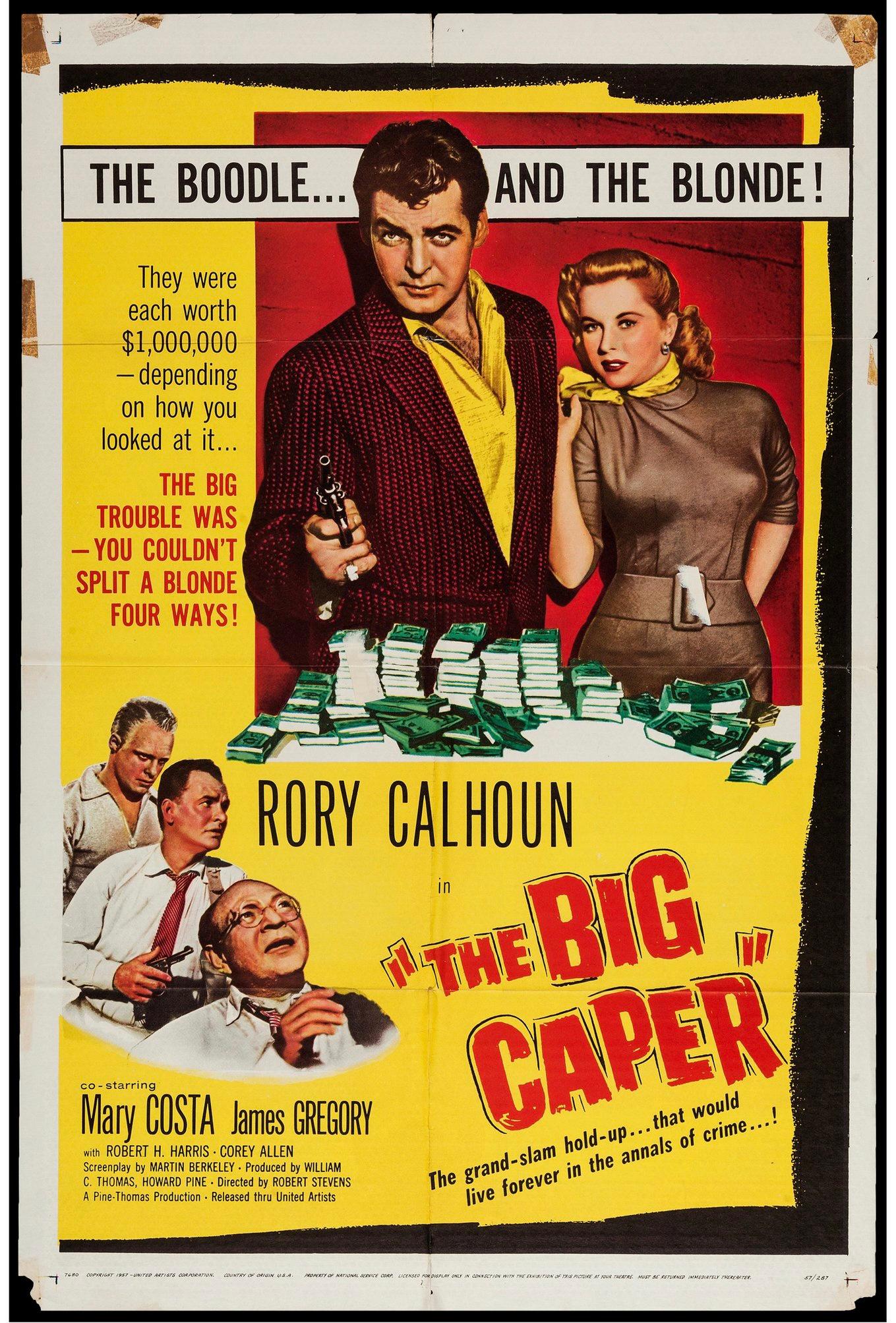 THE BIG CAPER (1957) - Click Image to Close