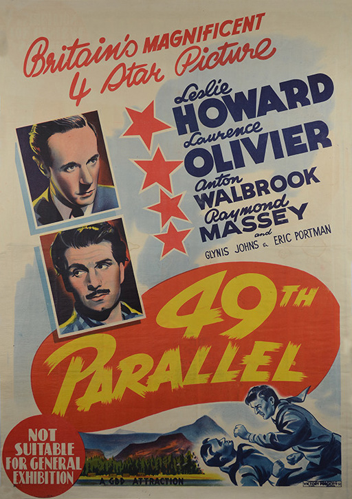 49th PARALLEL (1941) - Click Image to Close