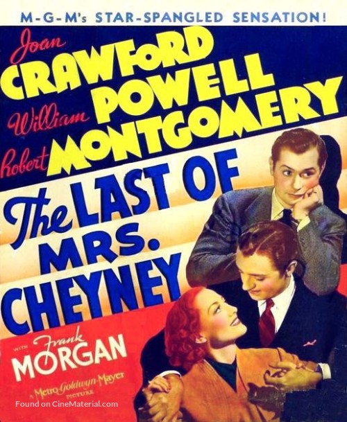 THE LAST OF MRS. CHEYNEY (1937) - Click Image to Close