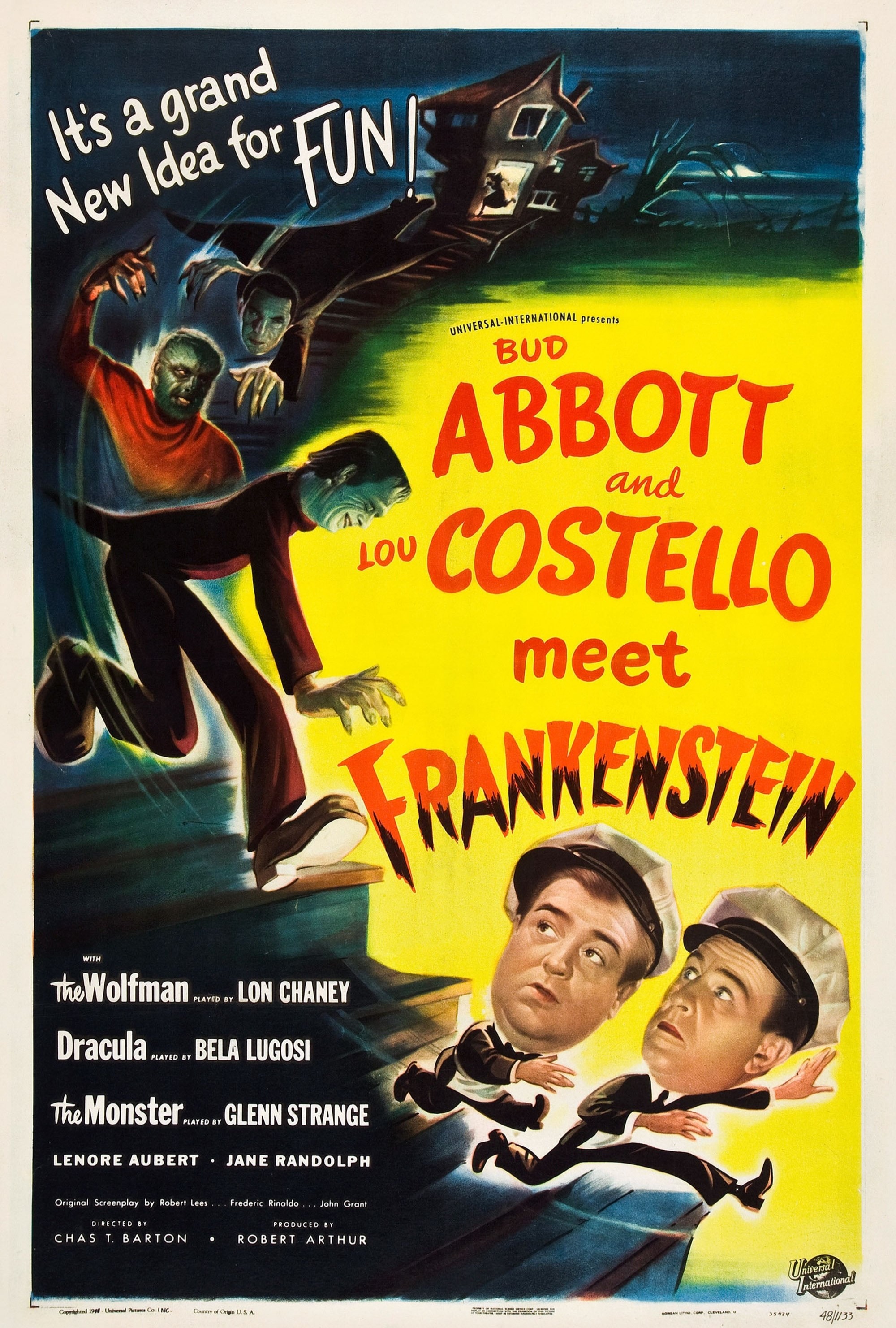 ABBOTT AND COSTELLO MEET FRANKENSTEIN (1948)