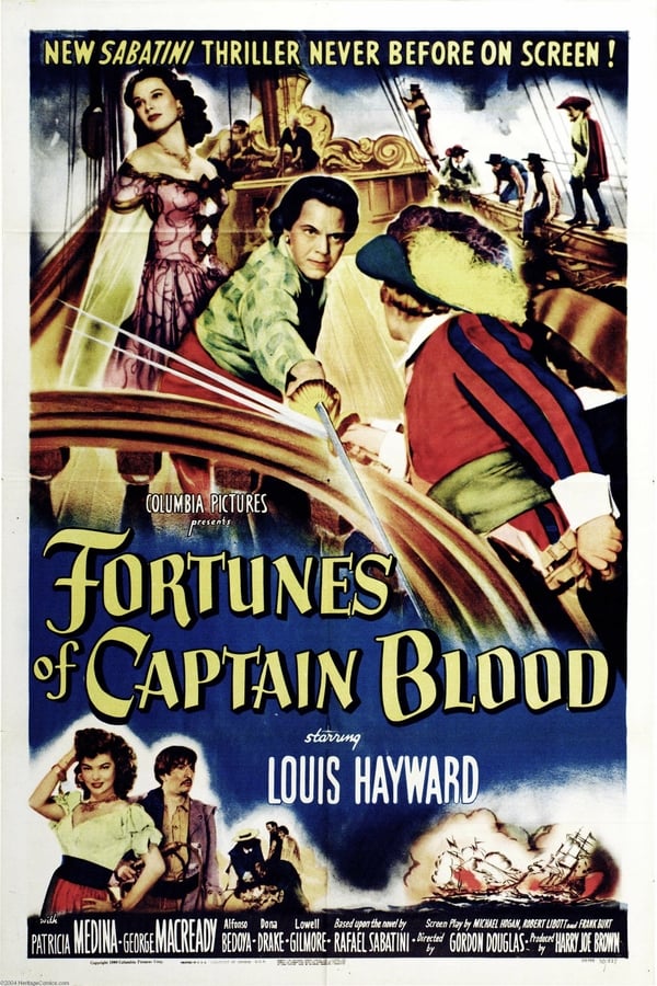 FORTUNES OF CAPTAIN BLOOD (1950) - Click Image to Close