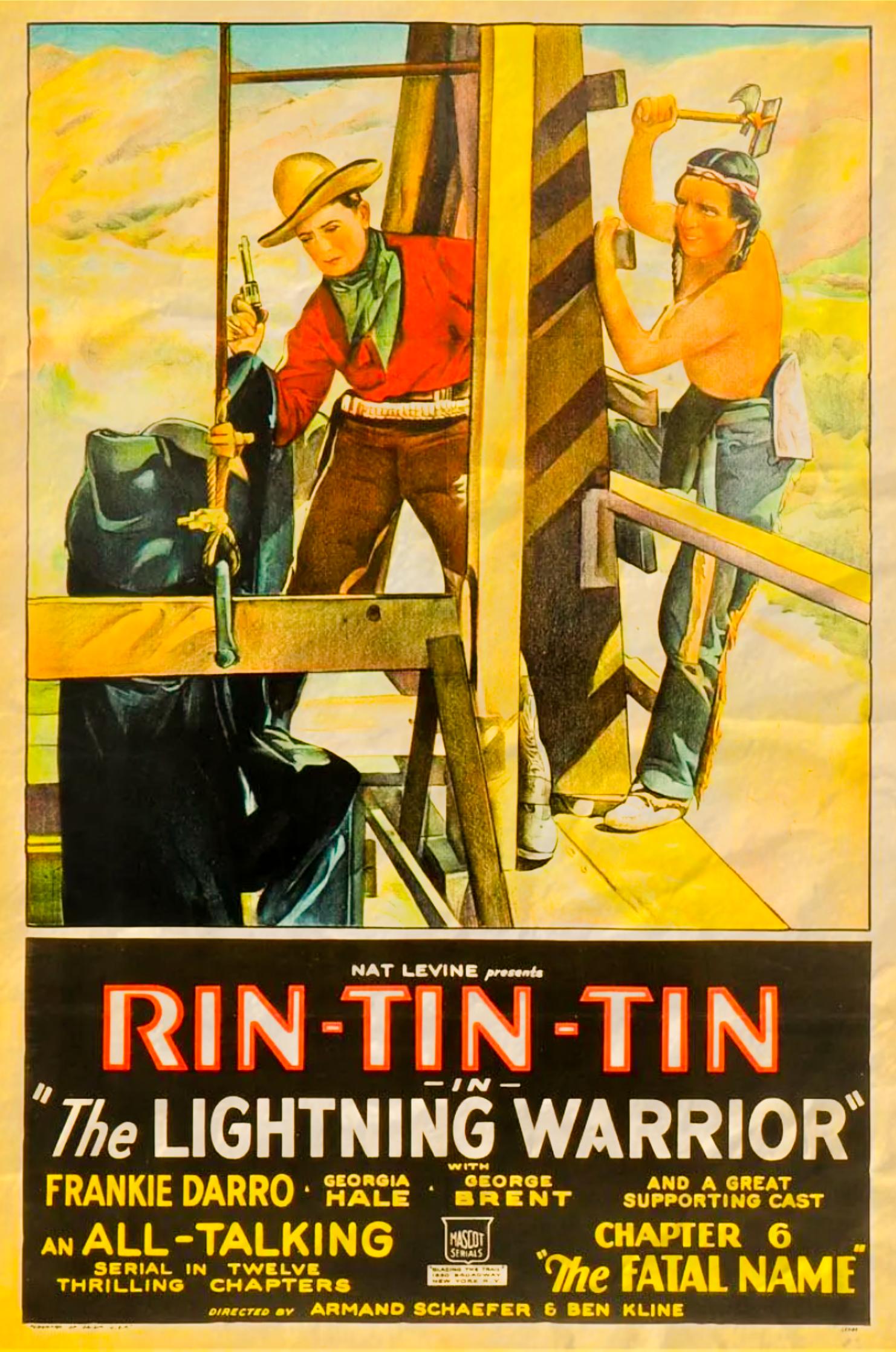 RIN TIN TIN - THE LIGHTING WARRIOR (1931) (2 DVD)