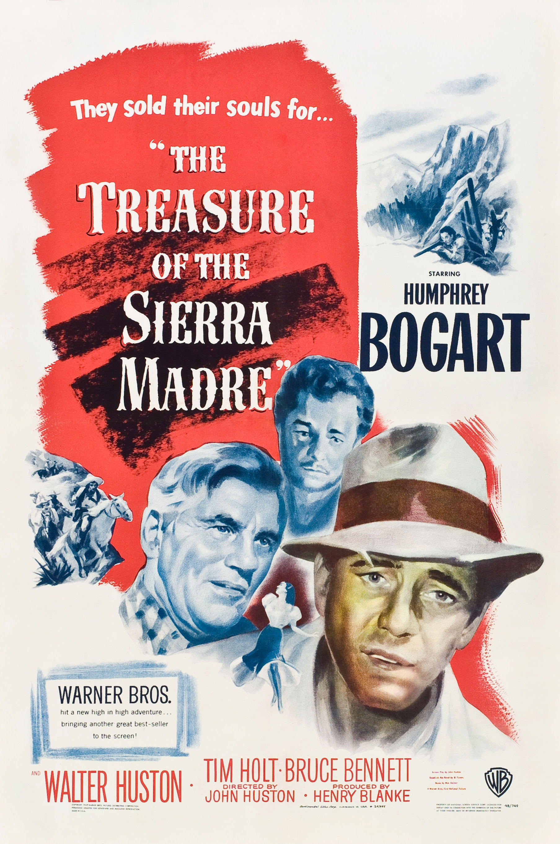 THE TREASURE OF THE SIERRA MADRE (1948) - Click Image to Close