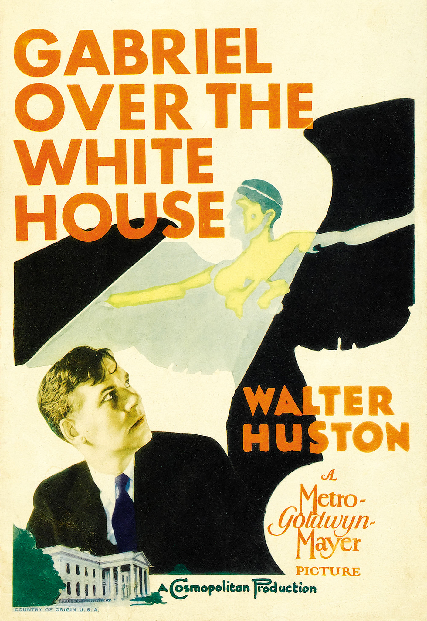 GABRIEL OVER THE WHITE HOUSE (1933) - Click Image to Close