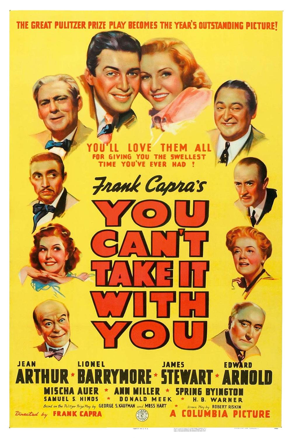 YOU CAN'T TAKE IT WITH YOU (1938) - Click Image to Close