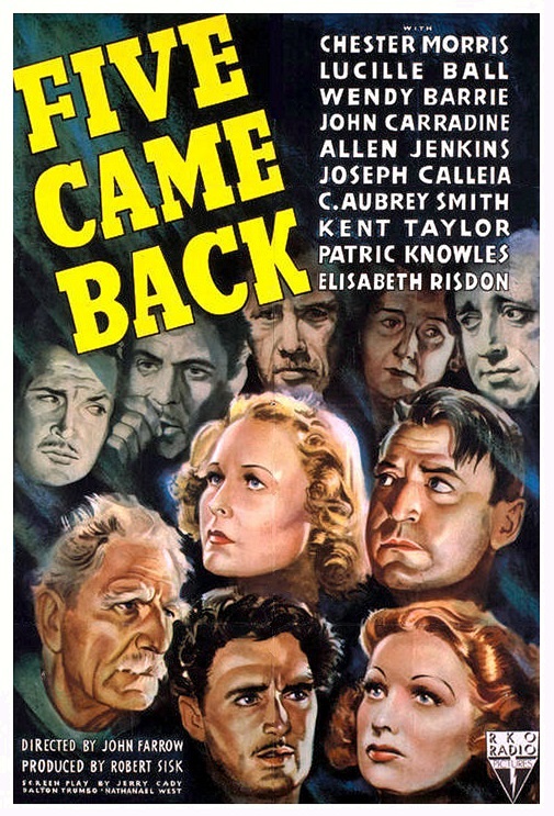 FIVE CAME BACK (1939) - Click Image to Close