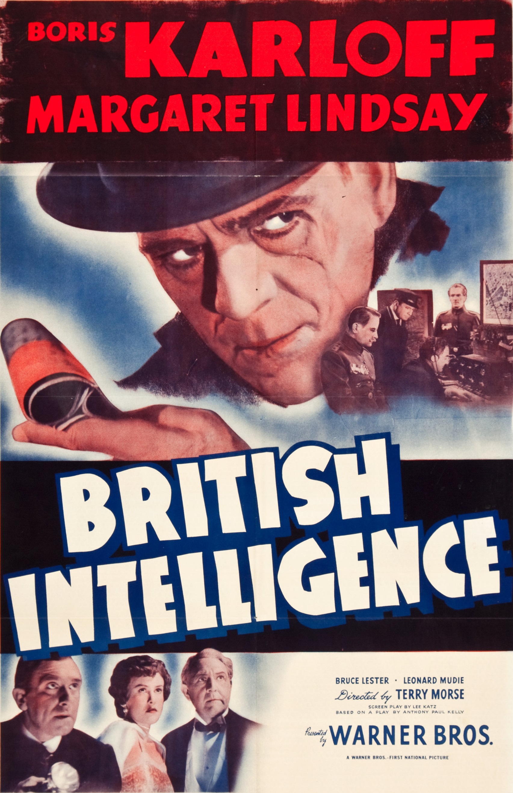 BRITISH INTELLIGENCE (1939) - Click Image to Close