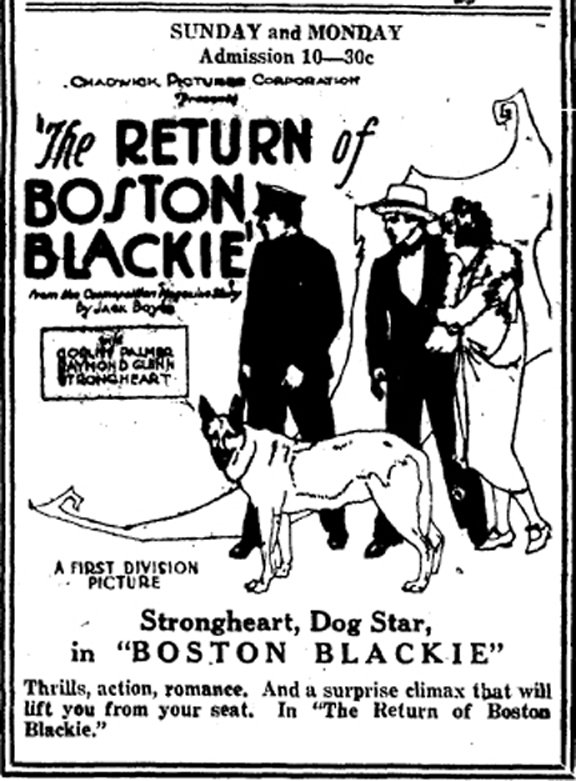 THE RETURN OF BOSTON BLACKIE (1927) - Click Image to Close