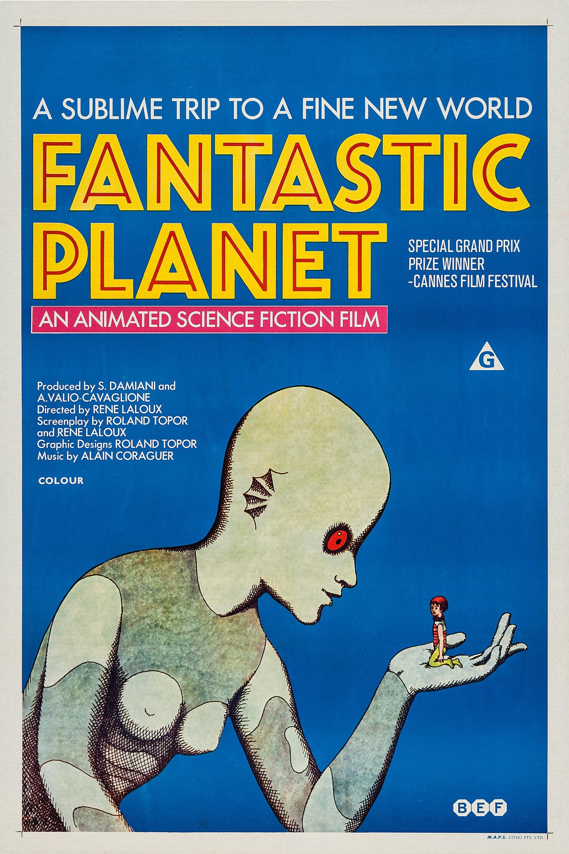FANTASTIC PLANET (1973) - Click Image to Close