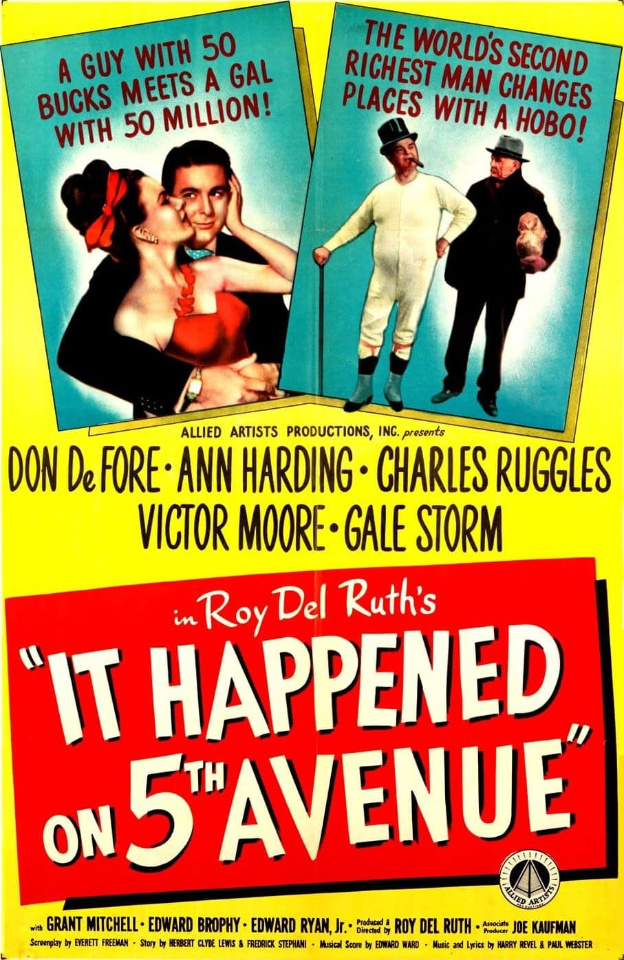IT HAPPENED ON 5th AVENUE (1947) - Click Image to Close