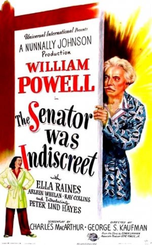 THE SENATOR WAS INDISCREET (1947)