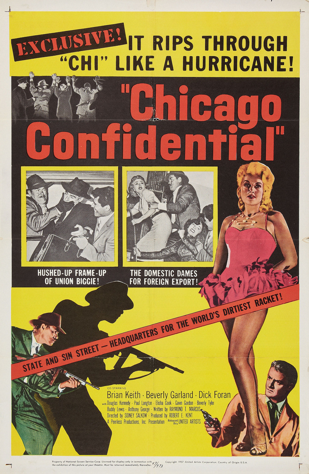 CHICAGO CONFIDENTIAL (1957) - Click Image to Close