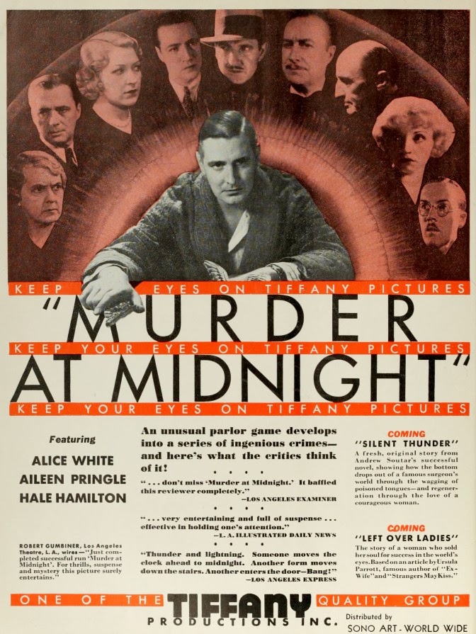 MURDER AT MIDNIGHT (1931) - Click Image to Close