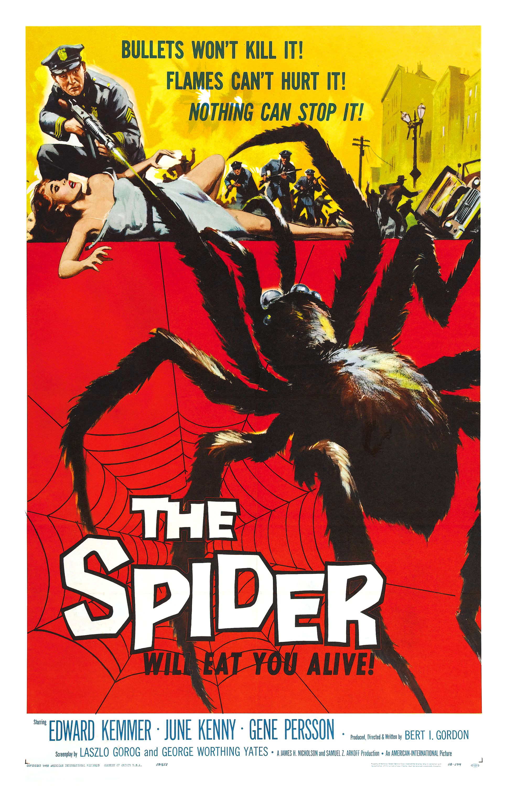 THE SPIDER (1958) - Click Image to Close