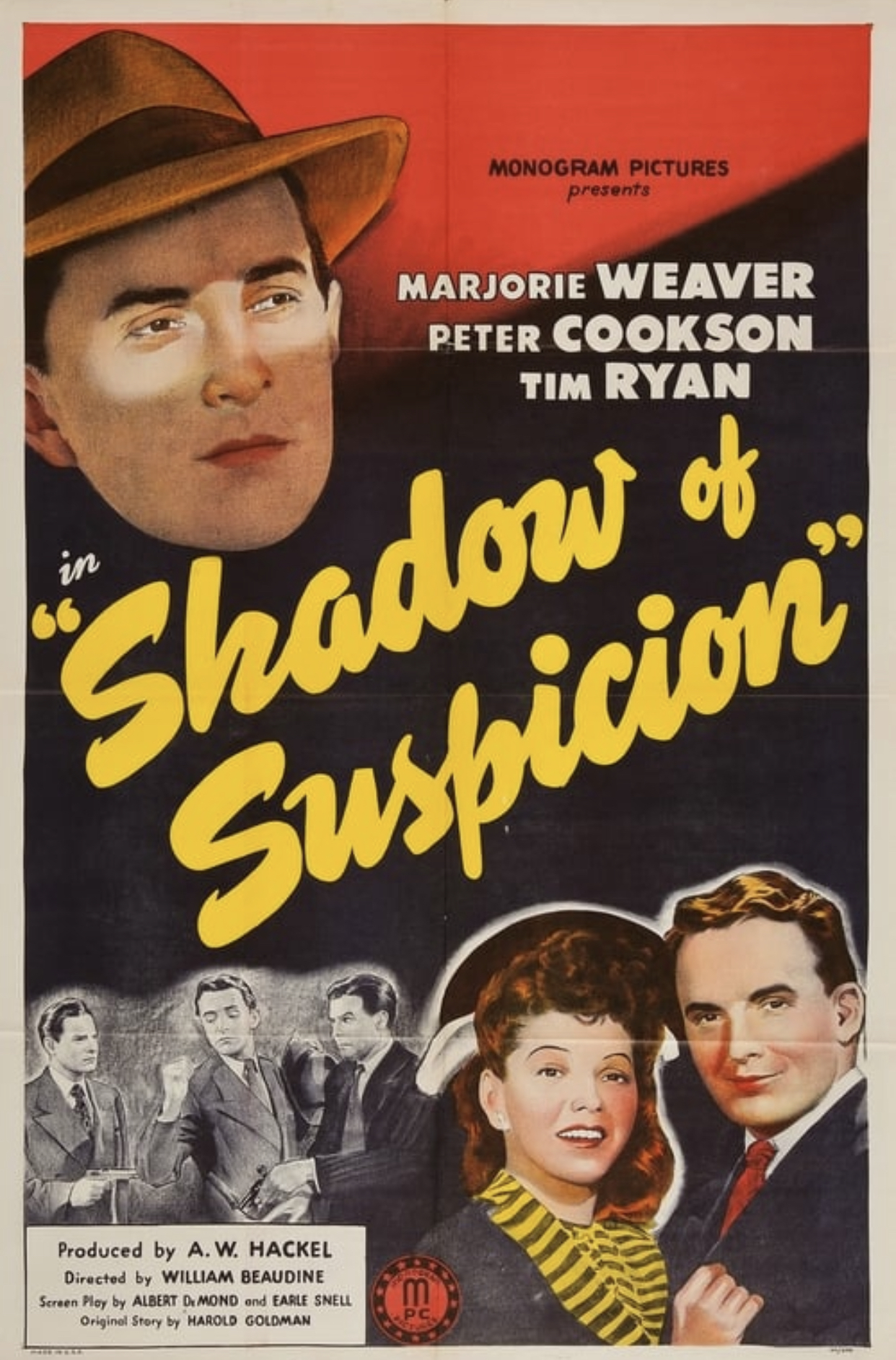 SHADOW OF SUSPICION (1944)