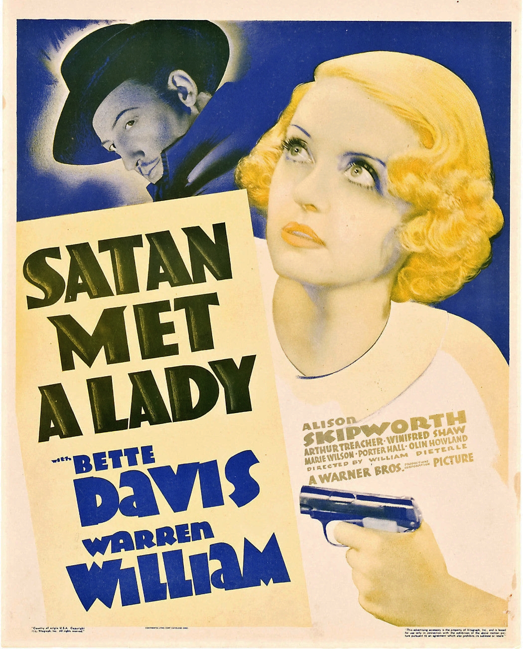 SATAN MET A LADY (1936)