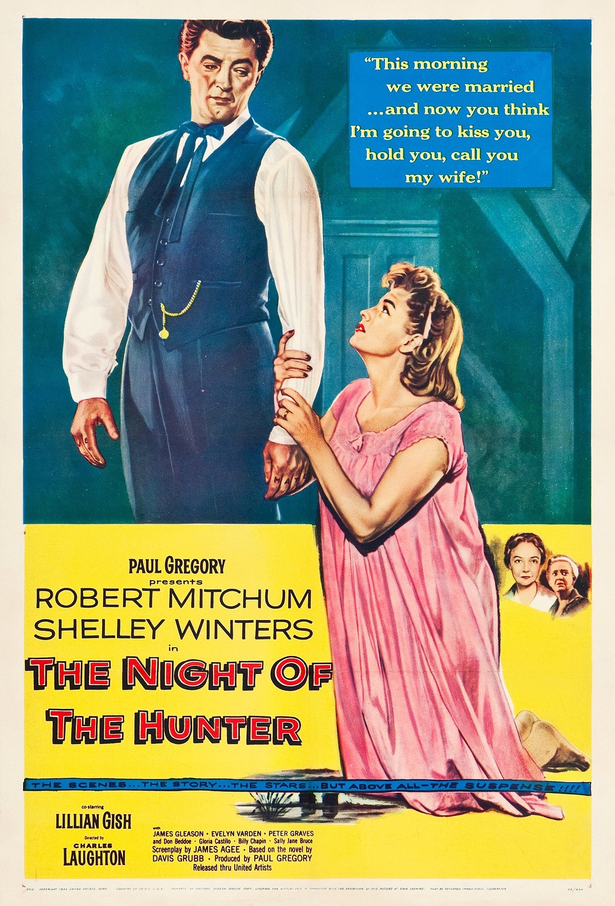 THE NIGHT OF THE HUNTER (1955)